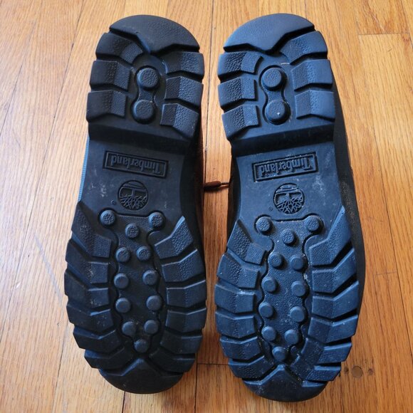 Timberland 9 Brown Leather EURO Hiking Work‎ Boots Waterproof - Picture 3 of 8